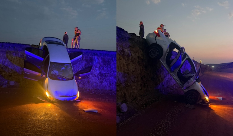 Bingöl’de Yol Çalışması Kazaya Neden Oldu: 2 Yaralı