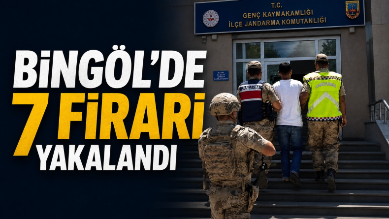 Bingöl’de 7 Firari Yakalandı