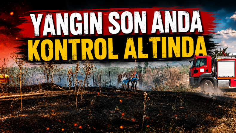 Bingöl’de Örtü yangını söndürüldü
