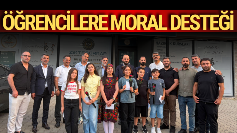 Öğrencilere Moral Desteği