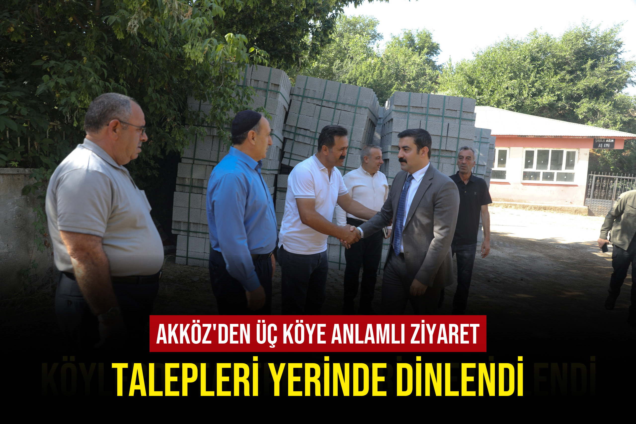 Genç Kaymakamı Akköz, Köy Köy Gezerek Vatandaşın Talebini Dinledi