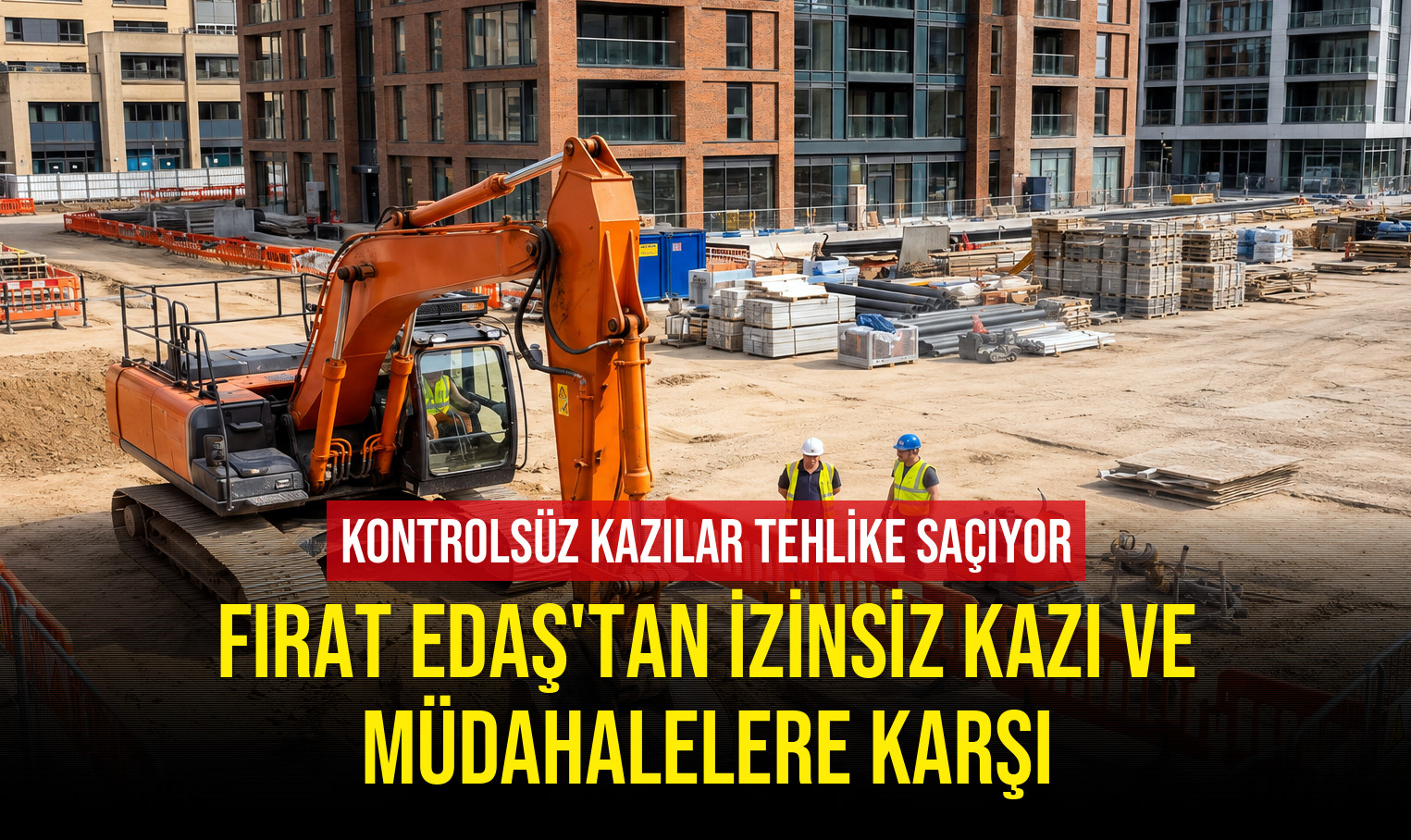 Kontrolsüz Kazılar Tehlike Saçıyor