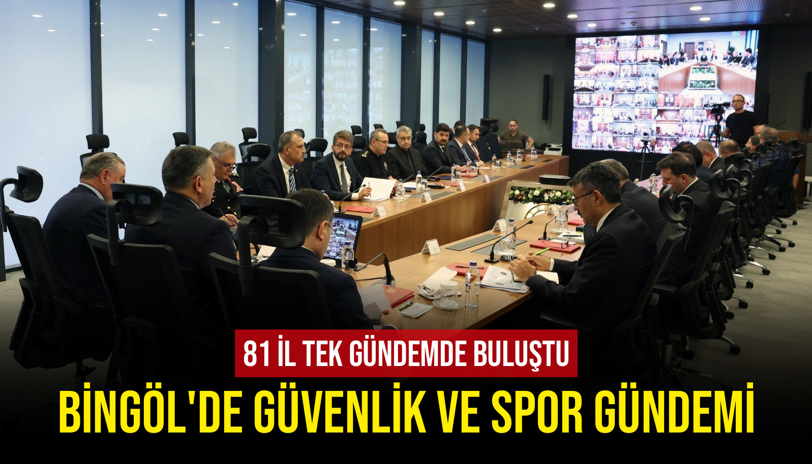 81 İlde Eş Zamanlı Spor Toplantısı