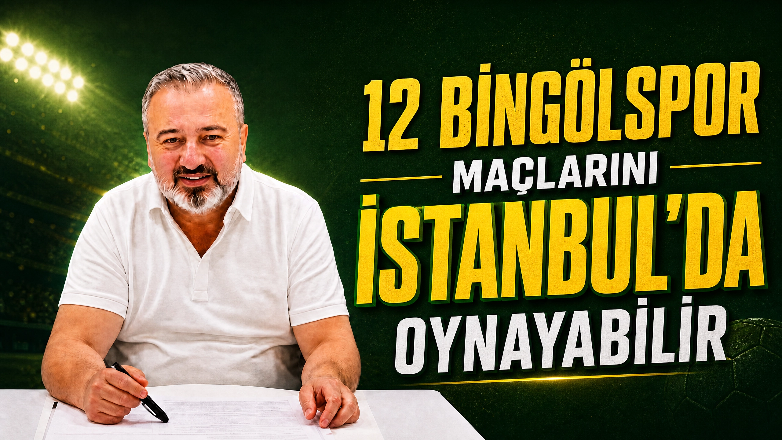 12 Bingölspor’dan İstanbul Başvurusu