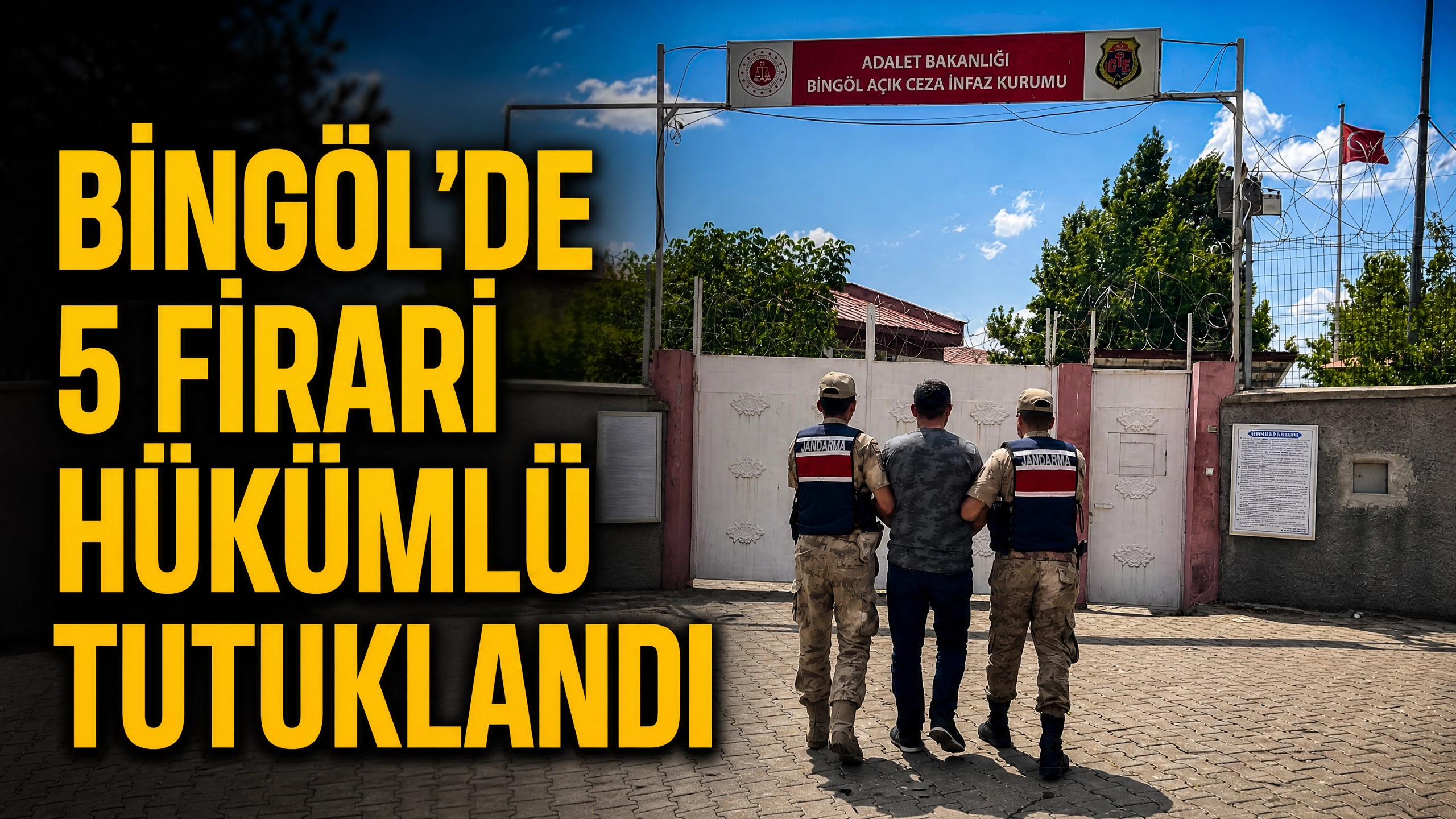 Bingöl’de 5 Firari Hükümlü Tutuklandı
