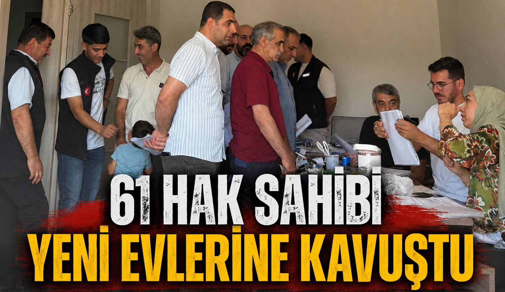 Bingöl’de Afetzede 61 Hak Sahibi Yeni Evlerine Kavuştu
