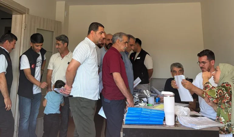 Bingöl’de Afetzede 61 Hak Sahibi Yeni Evlerine Kavuştu