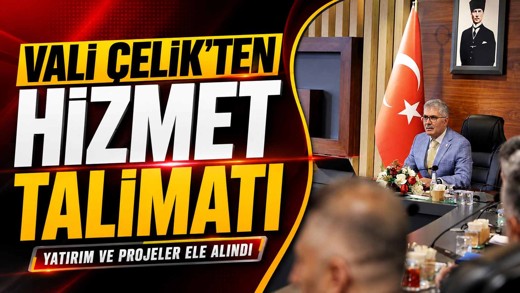 Bingöl’de Yatırım Ve Projeler Ele Alındı