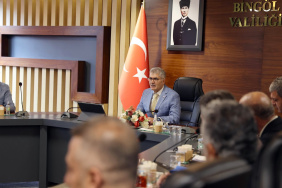 Bingöl’de Yatırım Ve Projeler Ele Alındı