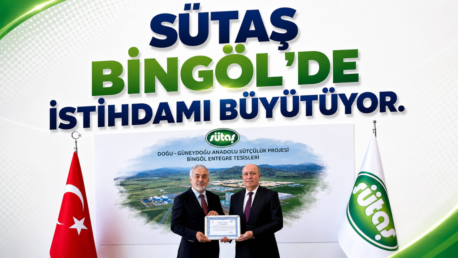 Sütaş’ın Bingöl tesislerinde istihdam 1006 kişiye ulaştı