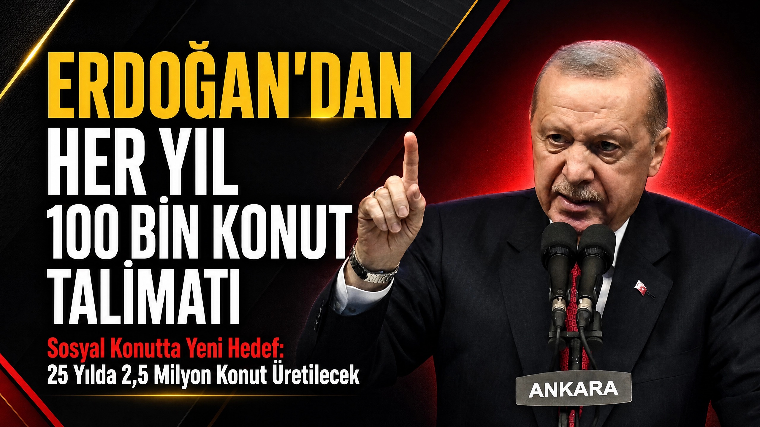 Gençlere ve Dar Gelirlilere Konut Müjdesi