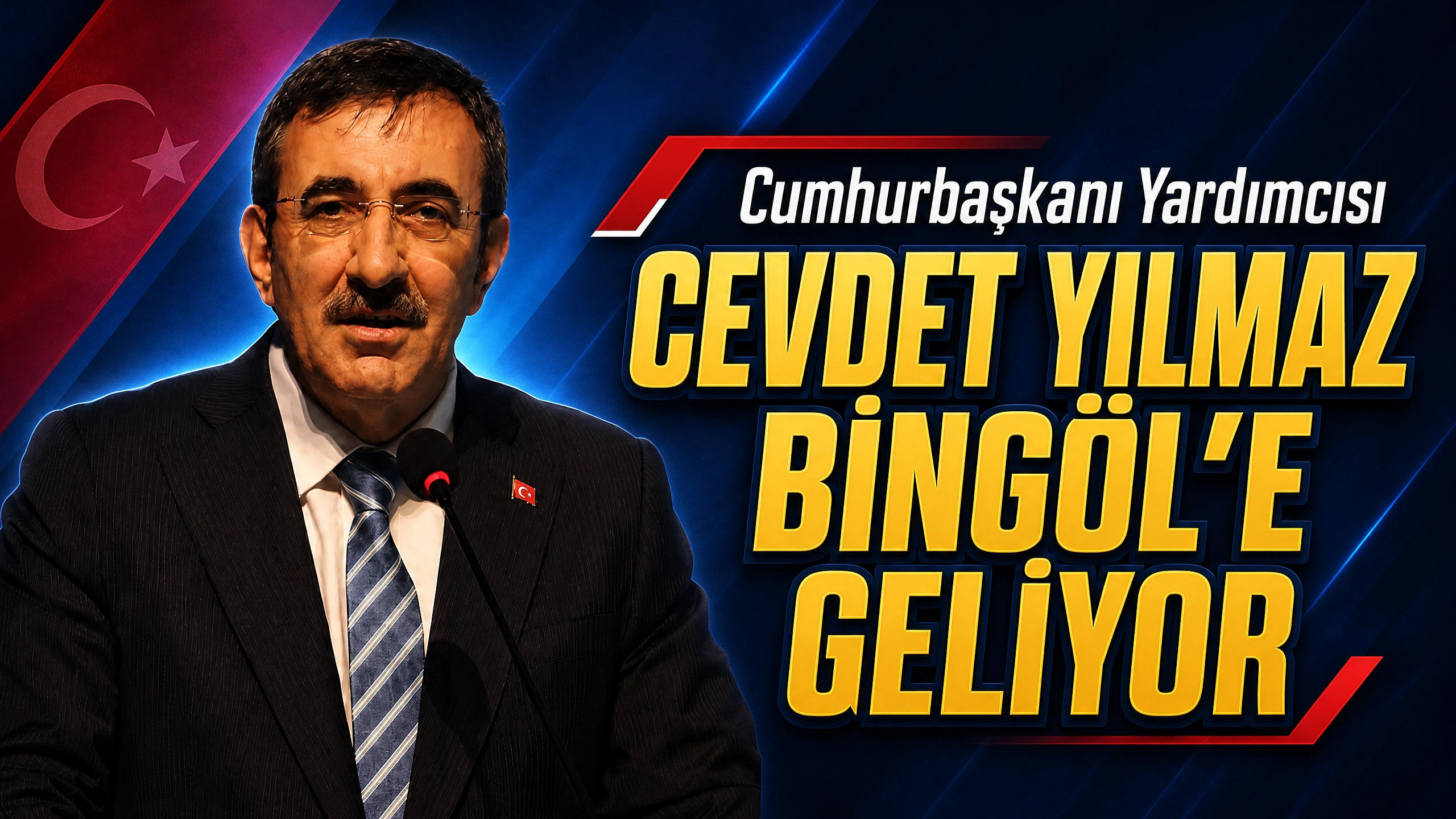 Cevdet Yılmaz Bingöl’e Geliyor