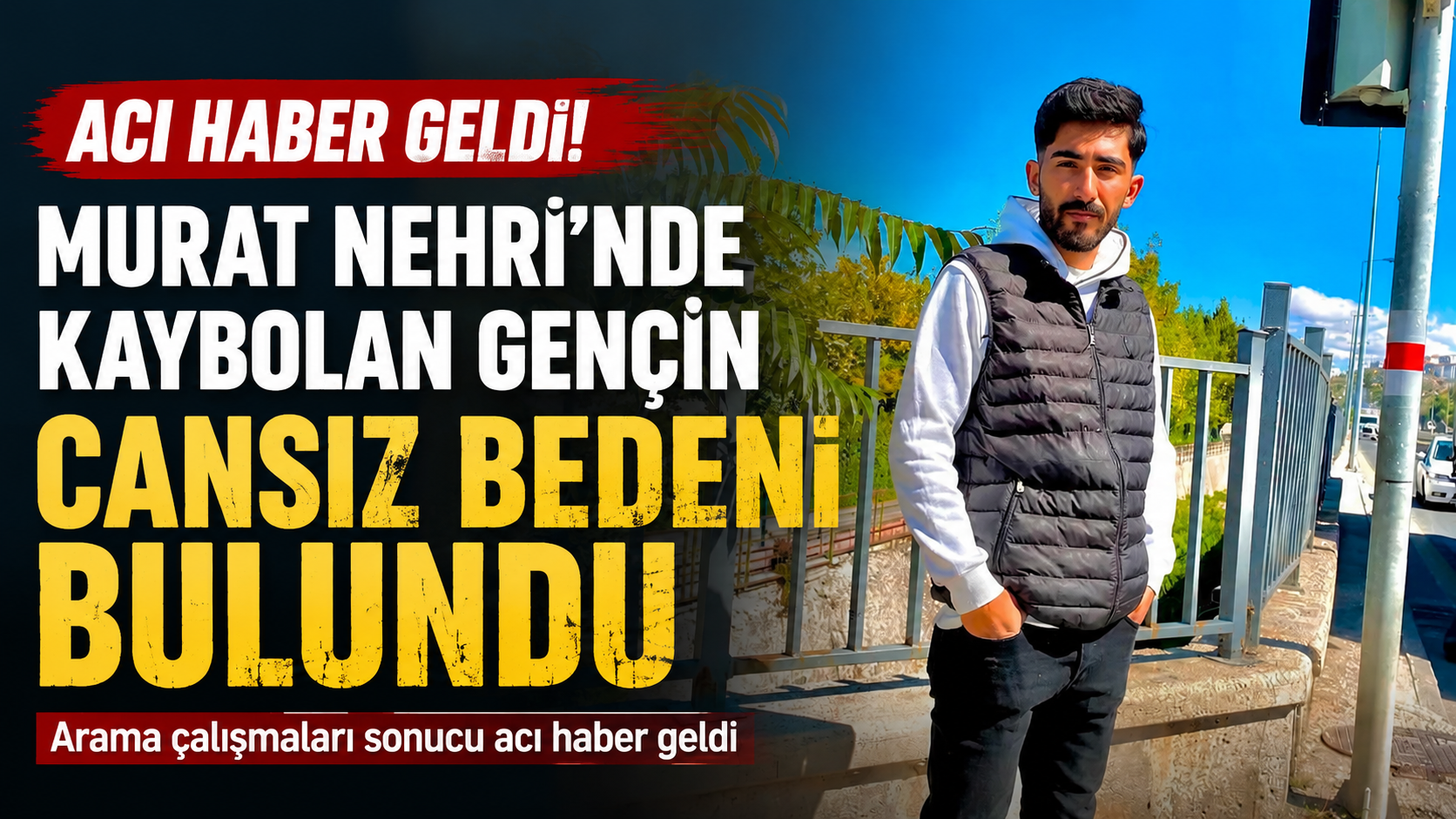 Nehirde boğulma tehlikesi geçiren kardeşlerden biri kayboldu