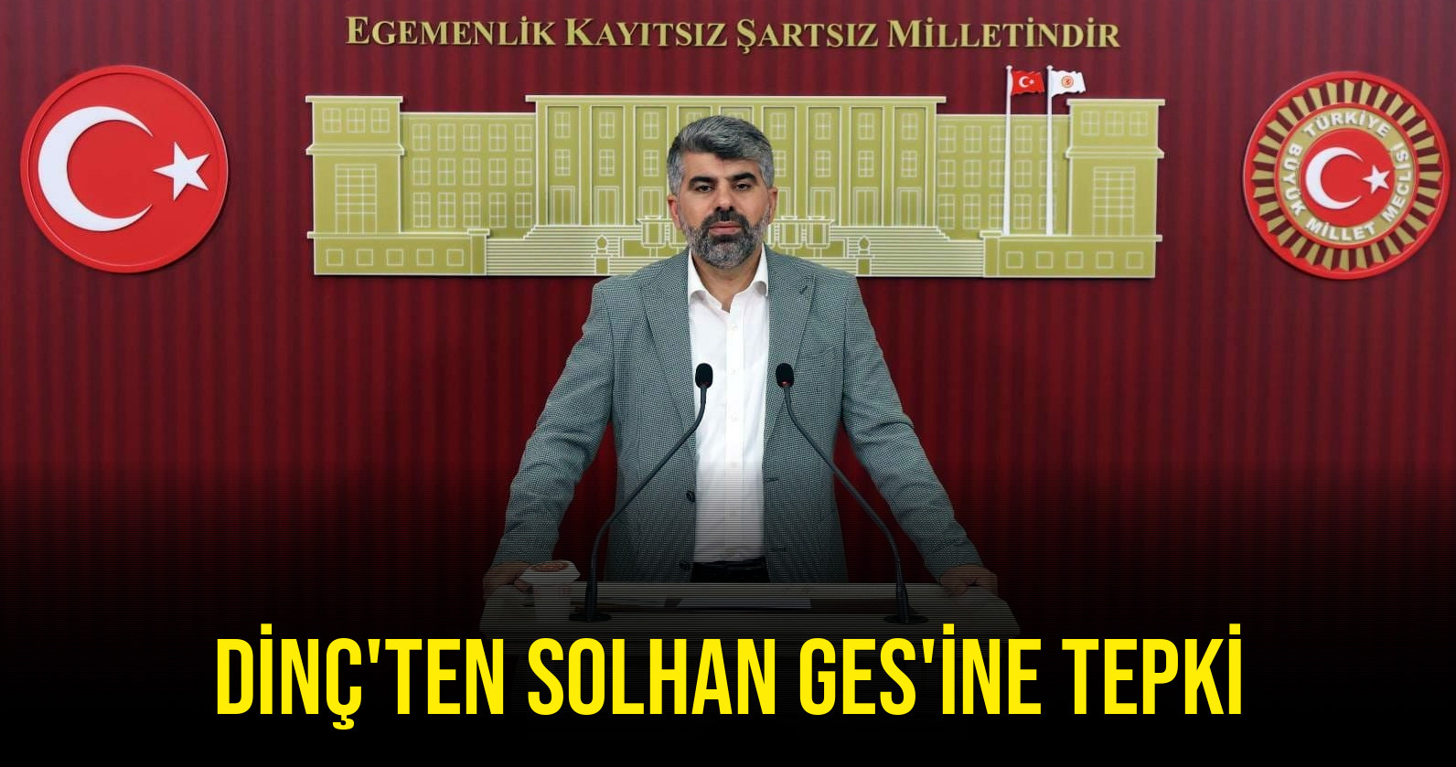 Faruk Dinç’ten Solhan’daki GES Projesine Tepki: “Köylünün Geleceği Korunmalı”