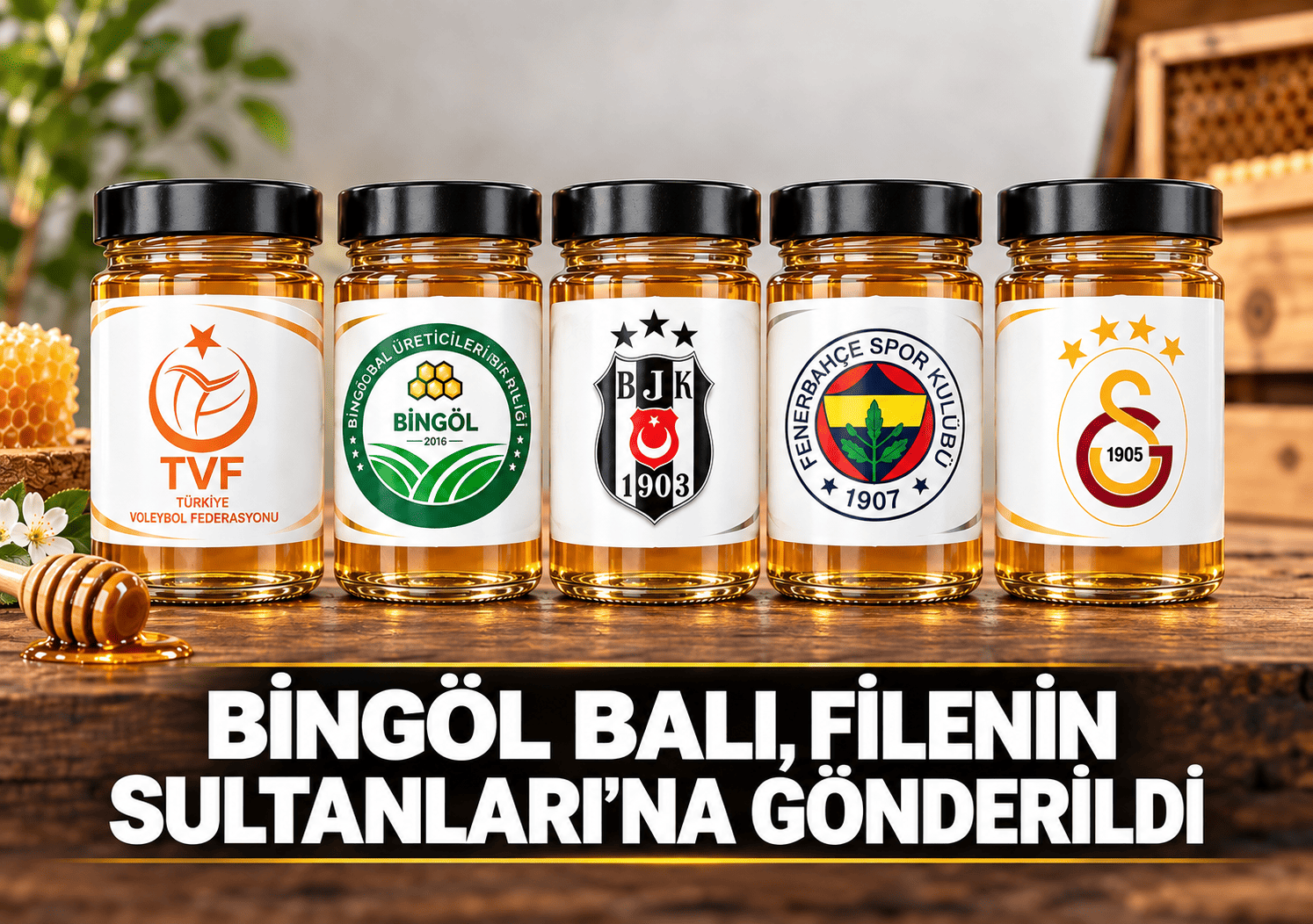 Bingöl Balı Avrupa’daki Türk Spor Kulüplerine Gönderildi