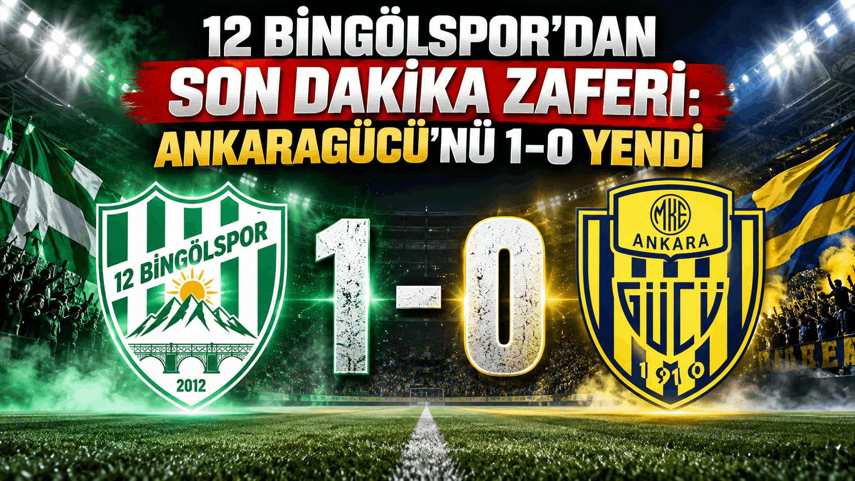 12 Bingölspor’dan Son Dakika Zaferi!