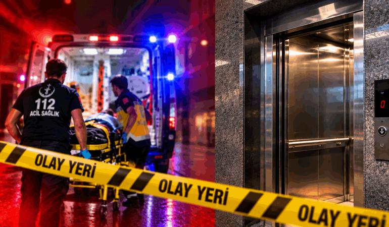 Bingöl’de Pansiyonda Asansör Kazası
