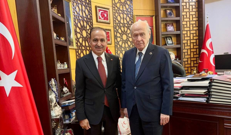 MHP Bingöl’den Bahçeli’ye ziyaret
