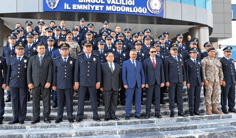 Bingöl Emniyet Müdürlüğü’nde Devir Teslim Töreni