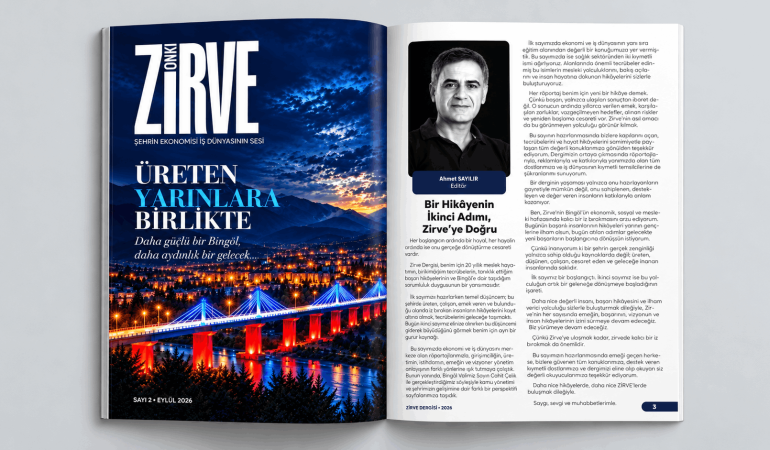 Zirve Dergisi’nin 2. Sayısı Çıktı