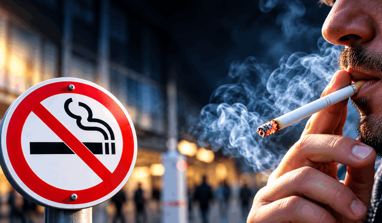 Sigara Satışına Ömür Boyu Yasak!