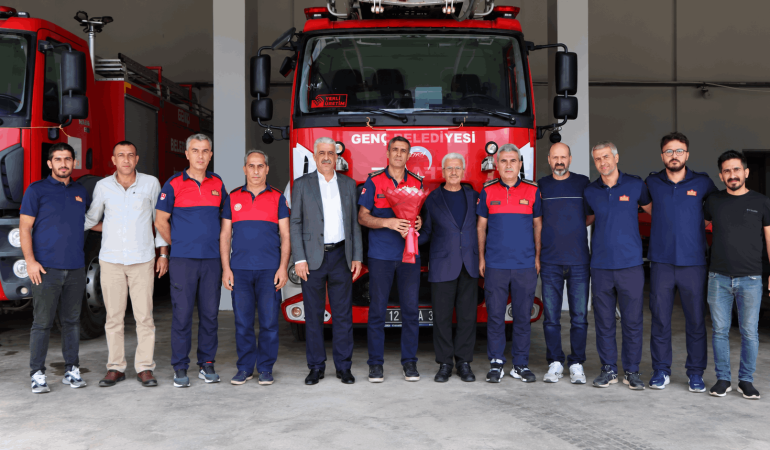 Genç’te İtfaiyeciler Haftası etkinliklerle kutlandı