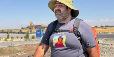 Narin’in Babası Ankara’ya Yürüyüş Başlattı