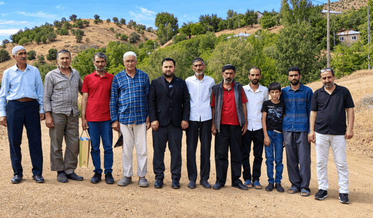 HÜDA PAR heyeti köy sorunlarını gündeme taşıdı
