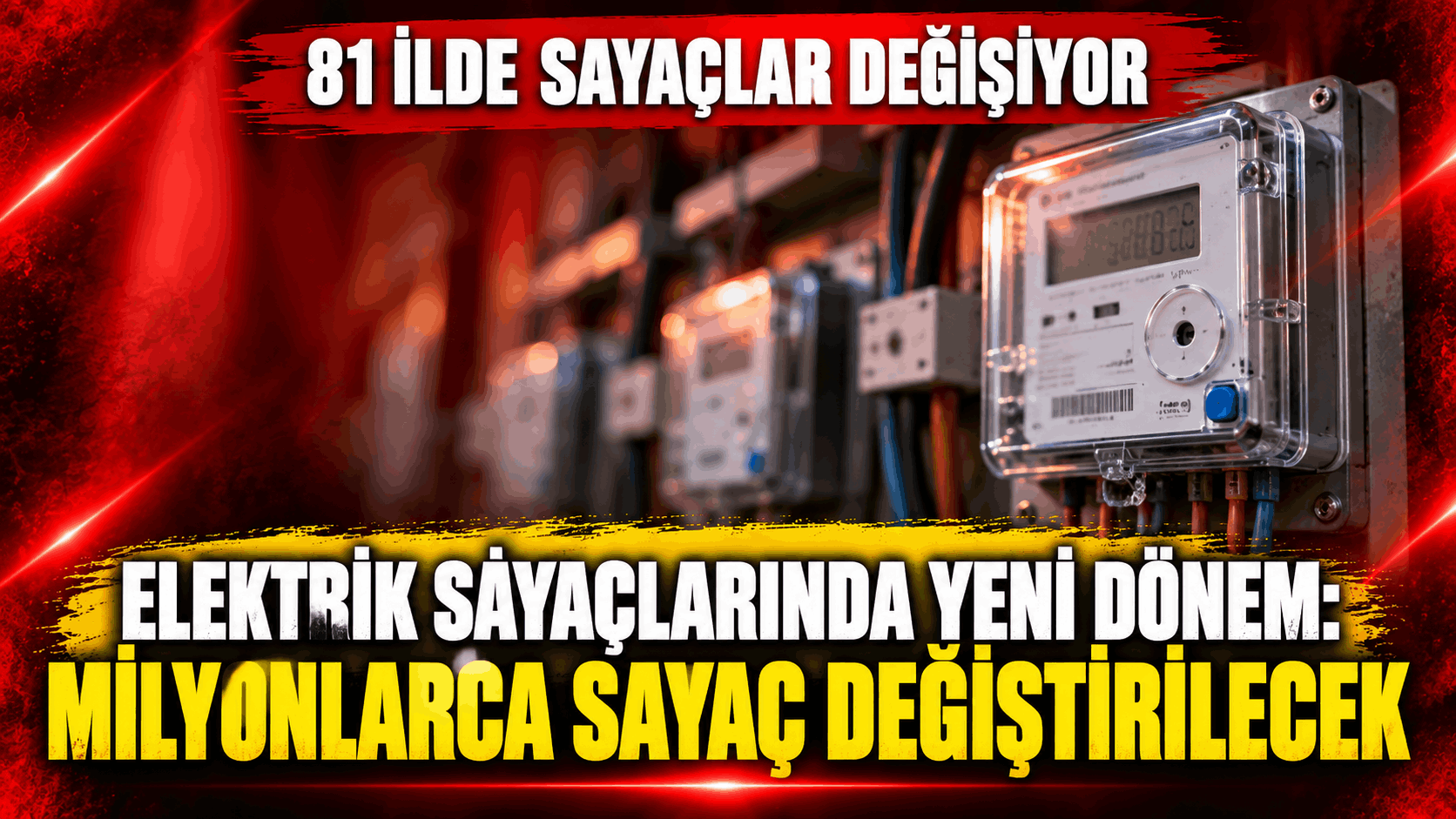 81 İlde Sayaçlar Değişiyor