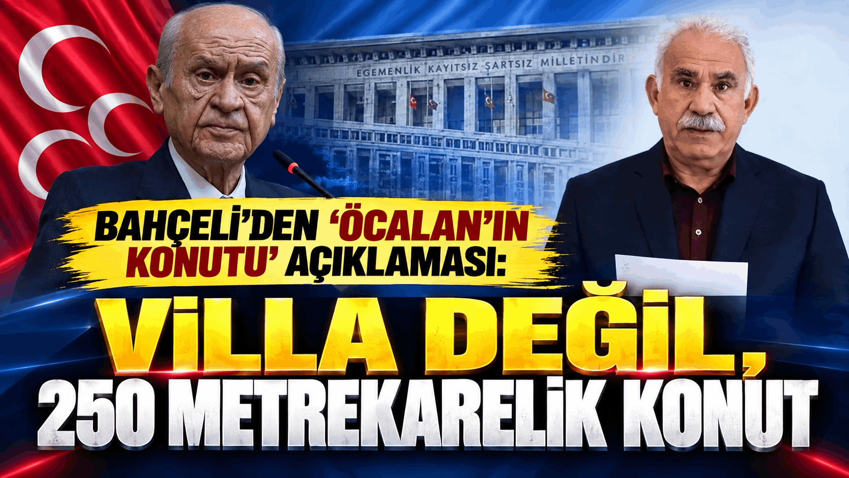 Bahçeli’den ‘villa’ iddiasına yanıt