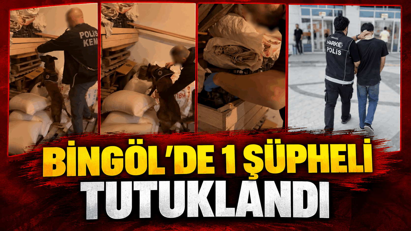 Bingöl’de 1 Şüpheli Tutuklandı