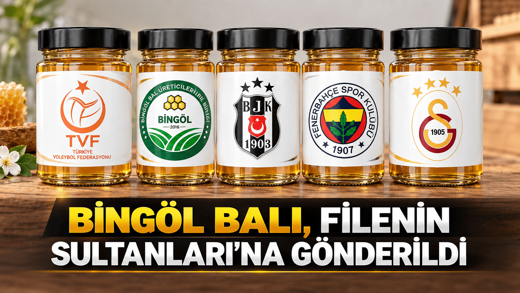 Bingöl Balı Avrupa’daki Türk Spor Kulüplerine Gönderildi