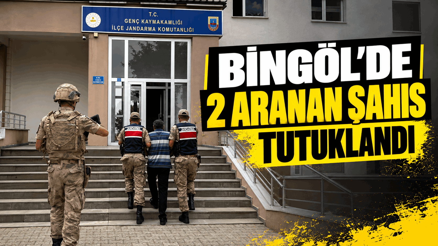 Bingöl’de 2 Aranan Şahıs Tutuklandı