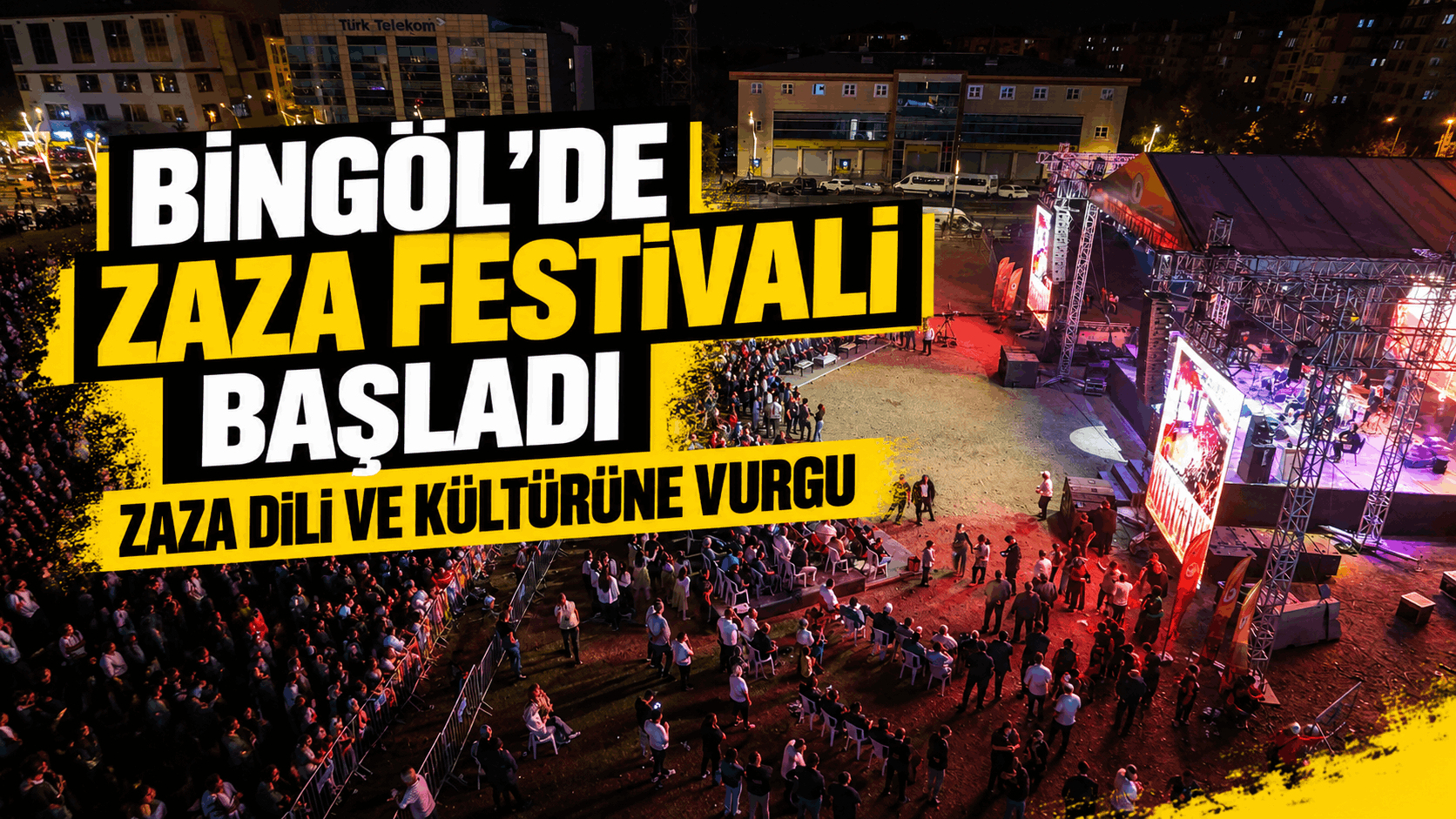 Bingöl’de Zaza Festivali Başladı