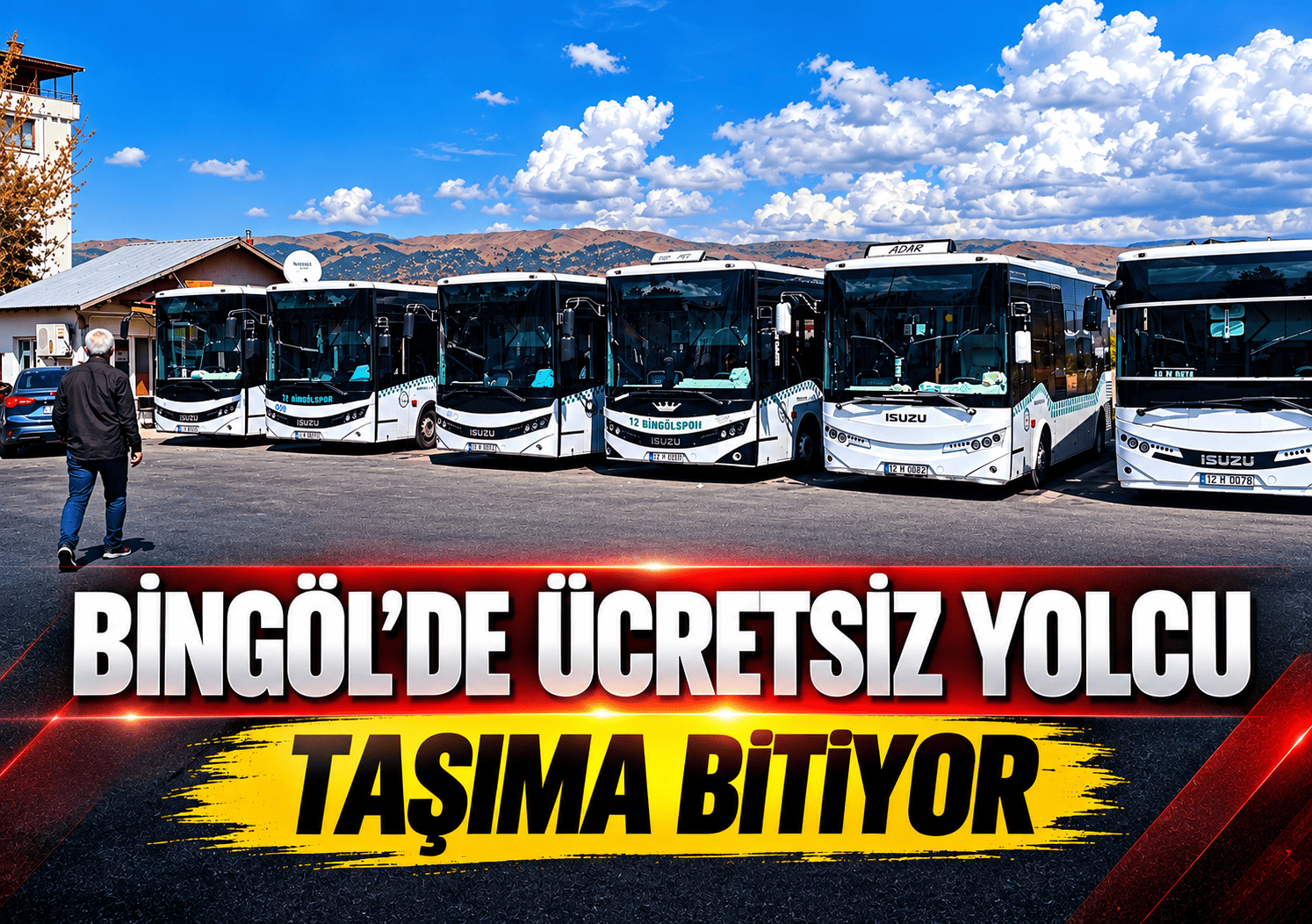 Bingöl’de ücretsiz yolcu taşıma bitiyor