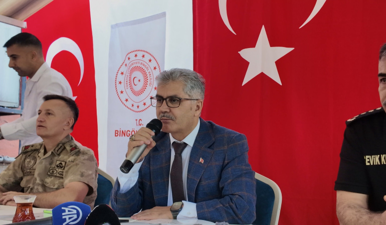 Vali Çelik Bingöl’ün projelerini açıkladı