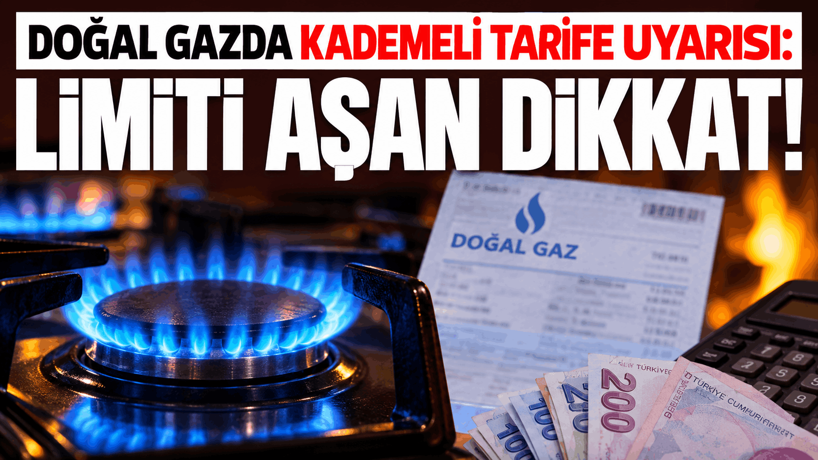 Doğal gazda kademeli tarife uyarısı: Limiti aşan dikkat