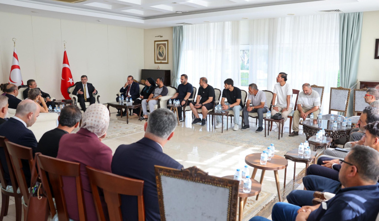 Cevdet Yılmaz KKTC’de Deniz Faciasının Ardından Ailelerle Görüştü