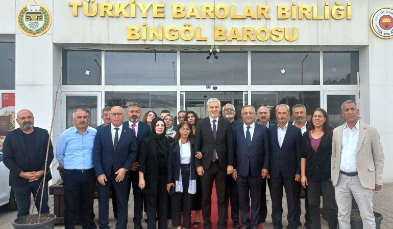 Yeni Parti Heyeti Bingöl’de Meslek Örgütlerini Ziyaret Etti