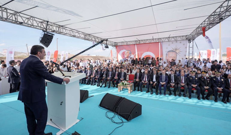 Cevdet Yılmaz, Elazığ’da Hastanenin Temelini Attı