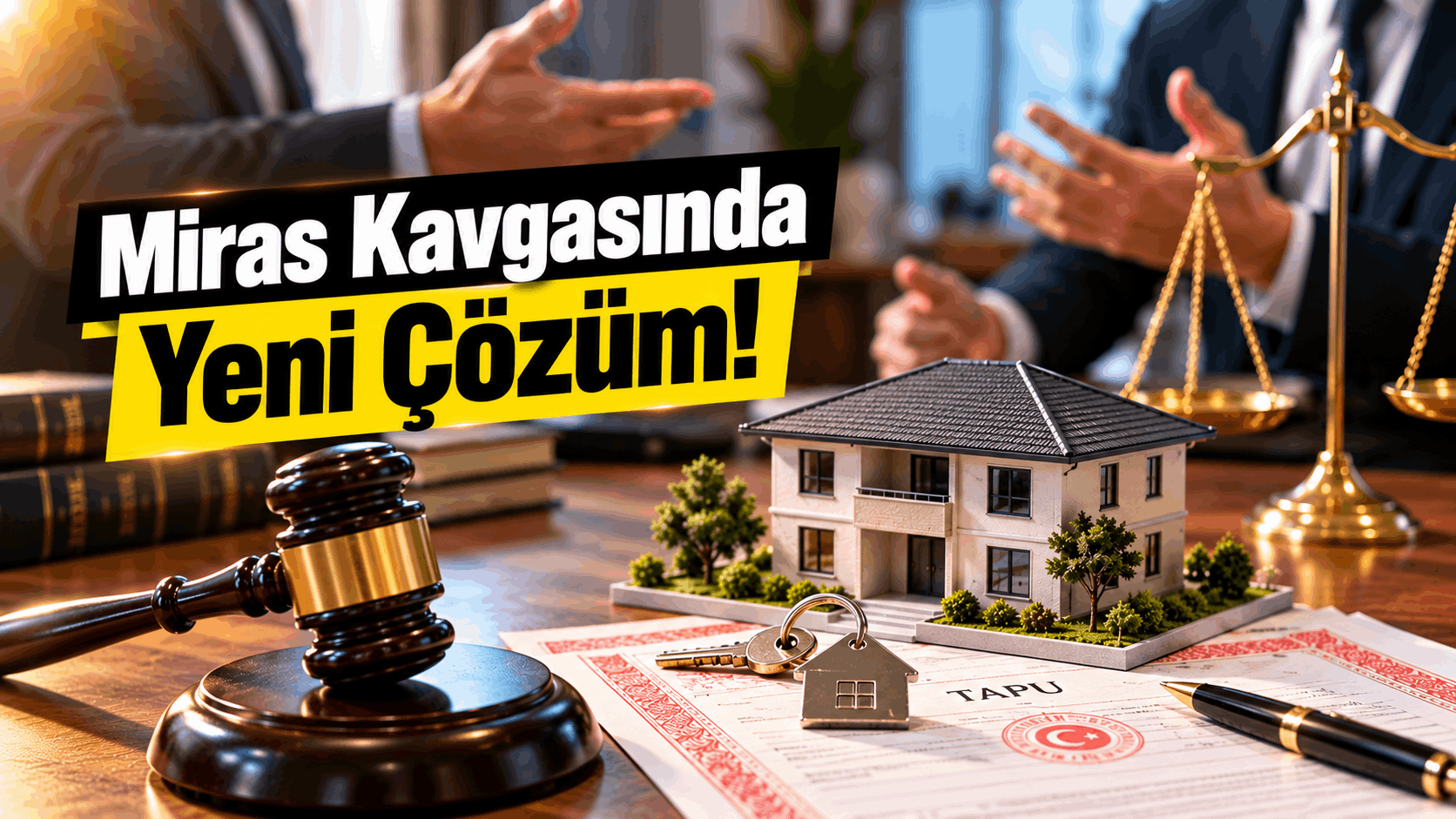 Miras Kavgasında Yeni Çözüm!