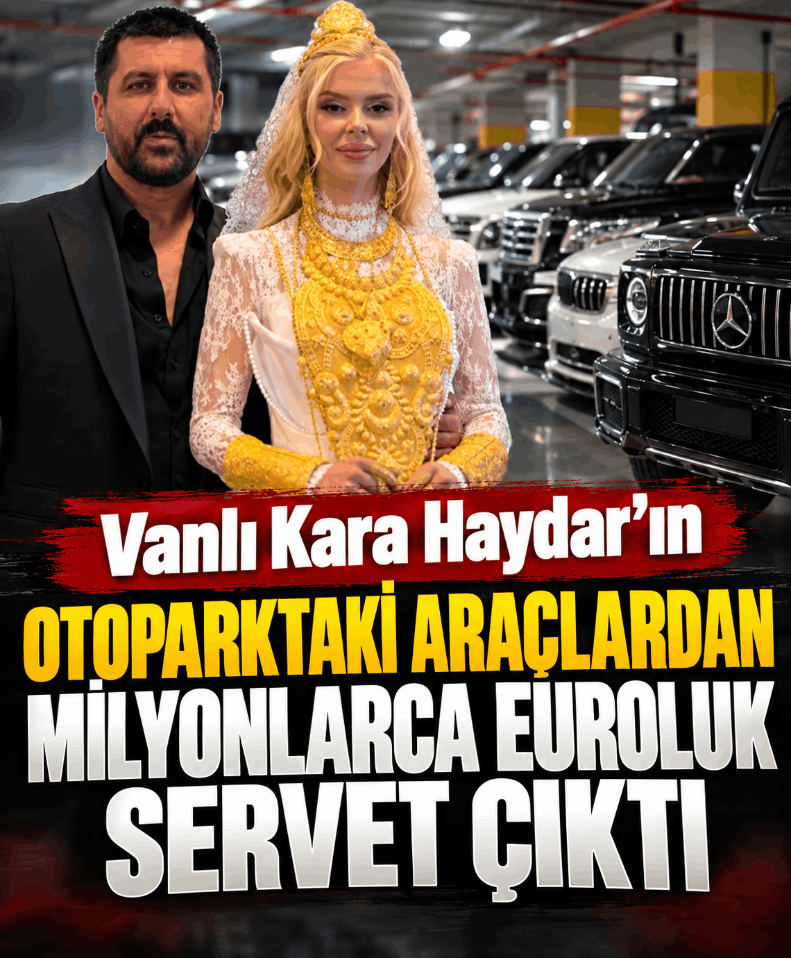 Vanlı Kara Haydar’ın 934 Milyon TL’lik Dövizi Otoparkta Çıktı