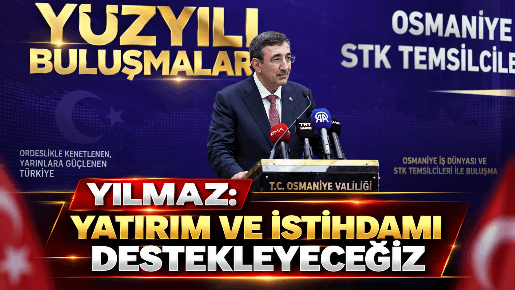 Yılmaz: Yatırım ve İstihdamı Destekleyeceğiz