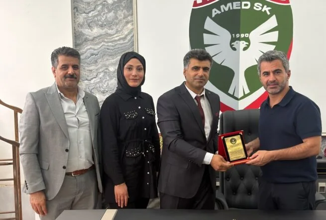 Güvenlik Koruma-İş Sendikası’ndan Amedspor’a Ziyaret