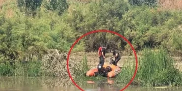 Dicle Nehri’ndeki Adacıkta 3 Gündür Mahsur Kalan 52 Keçi Ve Oğlak Kurtarıldı