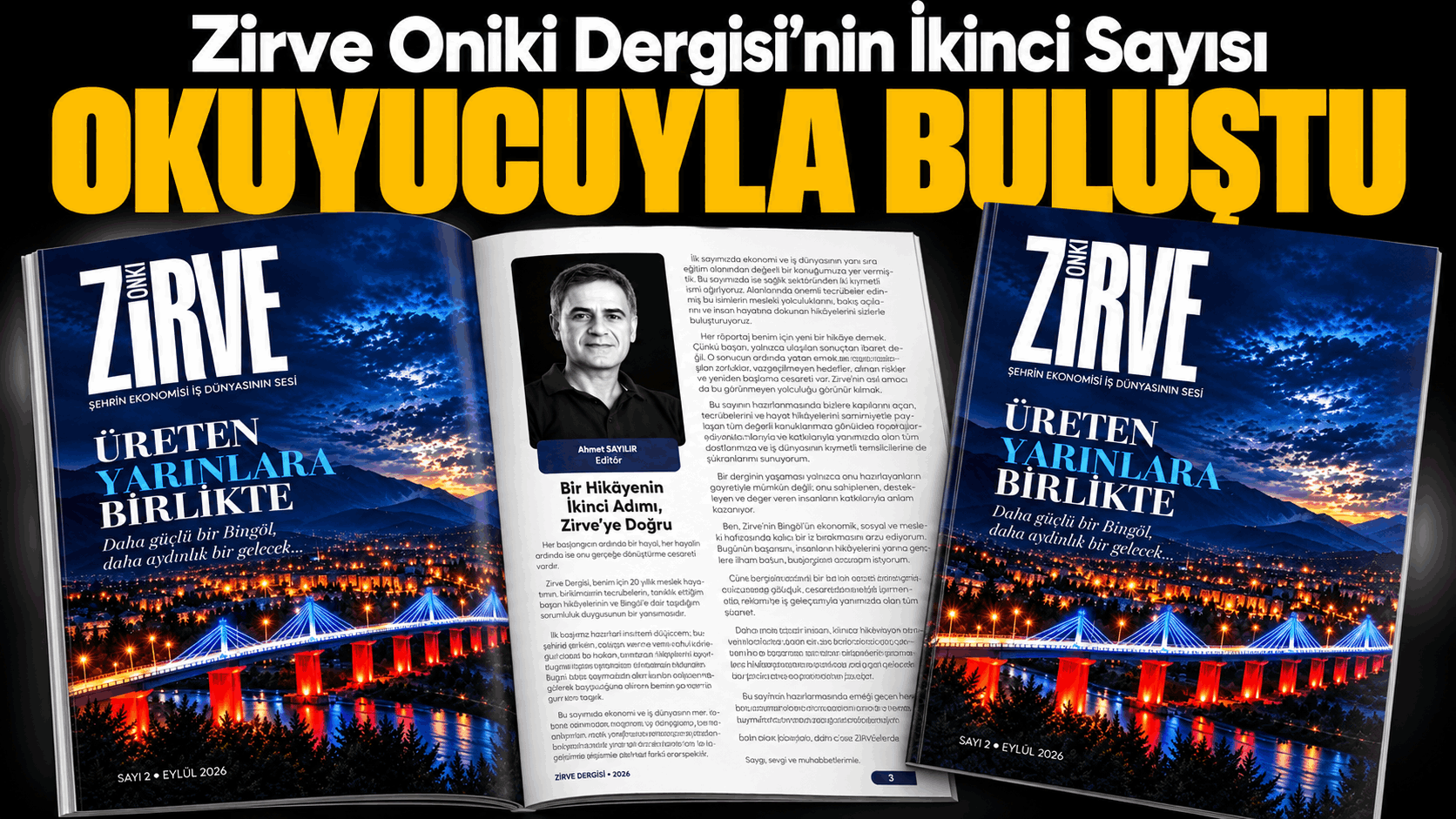 Zirve Dergisi’nin 2. Sayısı Çıktı