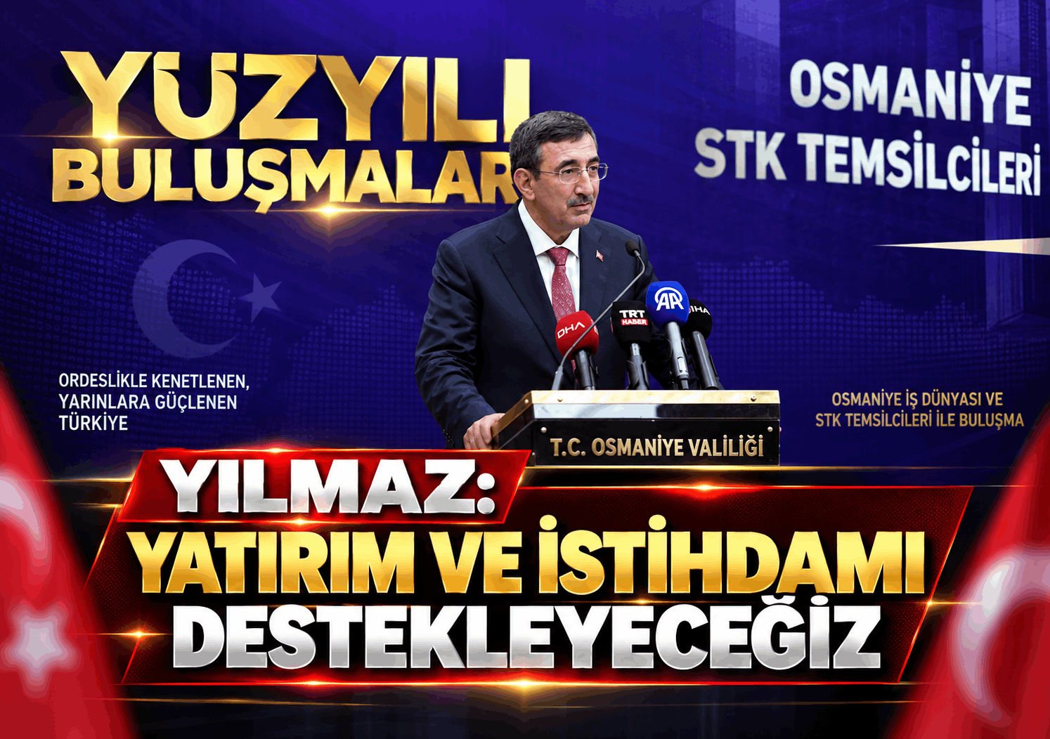 Yılmaz: Yatırım ve İstihdamı Destekleyeceğiz
