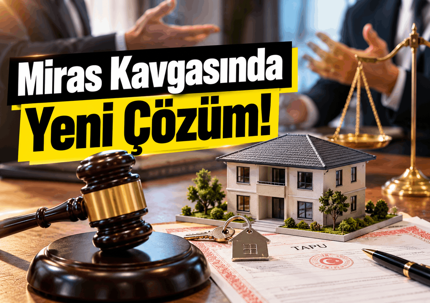Miras Kavgasında Yeni Çözüm!