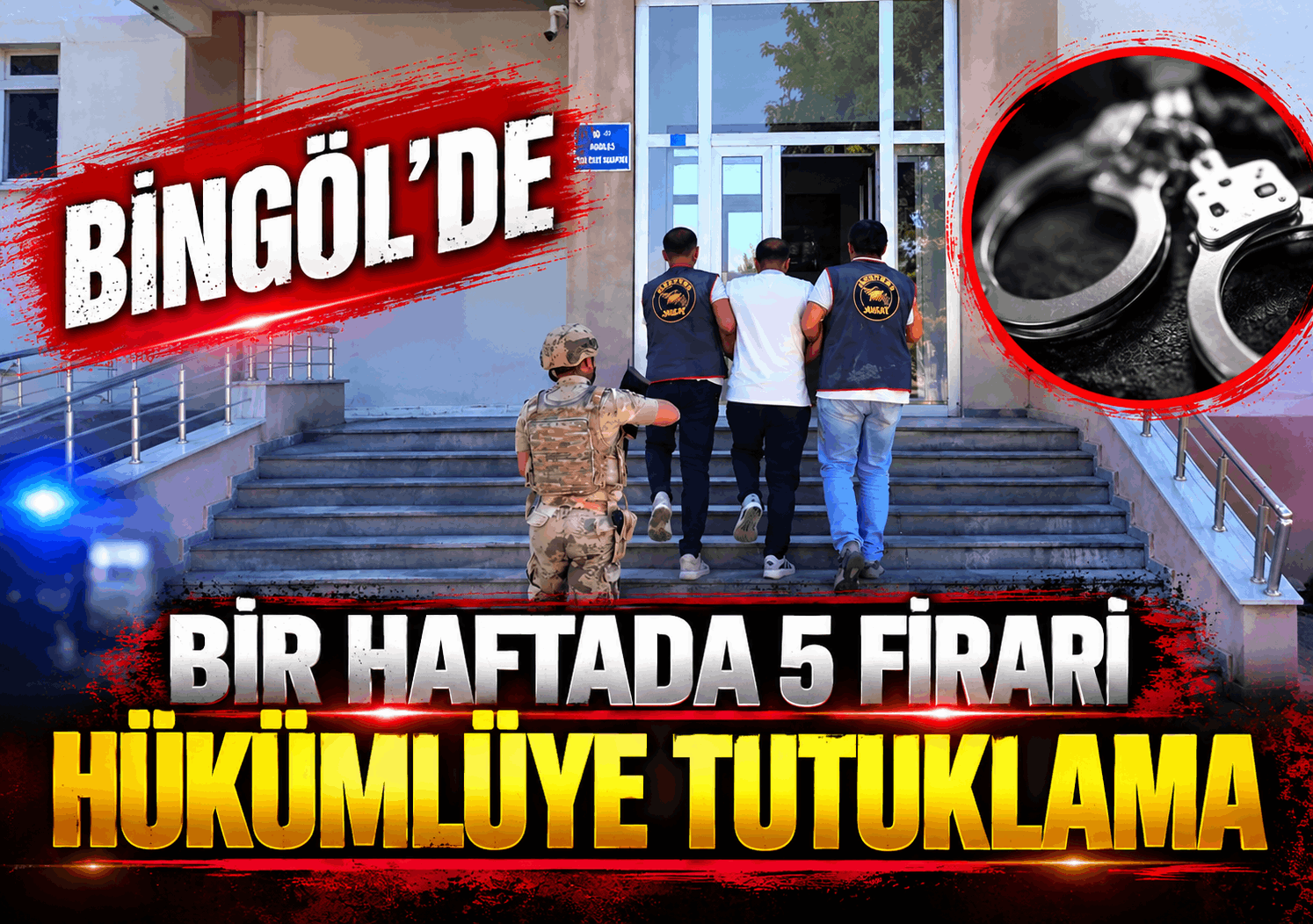 Bingöl’de 5 Aranan Şahıs Yakalandı