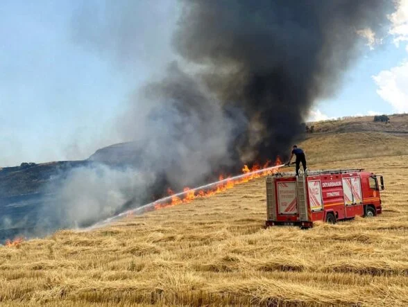 Diyarbakır İtfaiyesi, 5 Ayda 3 Bin 787 Yangına Müdahale Etti